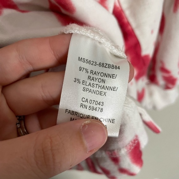 Rachel Zoe Pink Tie Dye Pullover Sweatshirt Small - Picture 2 of 6